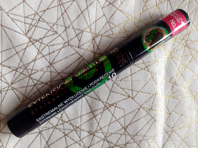 Eveline Extension Volume 4D False Definition, Long & Curl Mascara, Tusz do rzęs, Wydłużająco - podkręcający