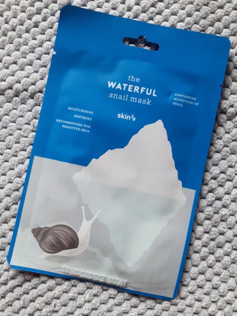 SKIN 79 Maska do twarzy w płacie, The Waterful Snail Mask