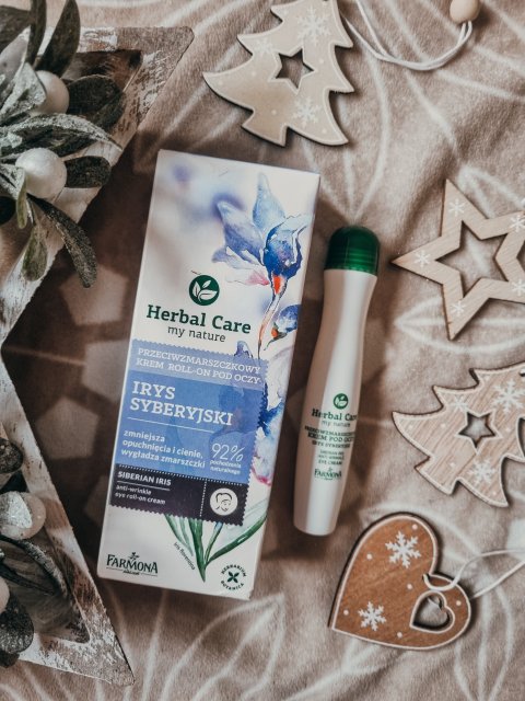 Farmona Herbal Care, Krem roll-on pod oczy, Przeciwzmarszczkowy, Irys syberyjski