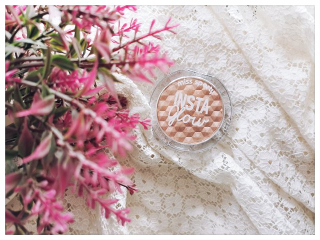 Miss Sporty Insta Glow, Rozświetlacz do twarzy, nr 101 Golden Glow