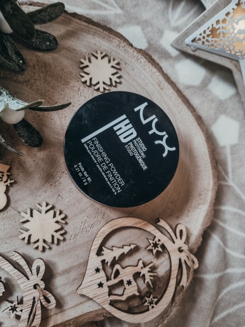 NYX HD Finishing Powder, Mineral Based, Puder to twarzy, Transparentny