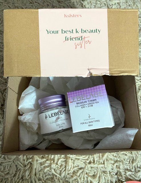 Lebelage Krem do twarzy, Collagen+Green Tea Moisture Cream