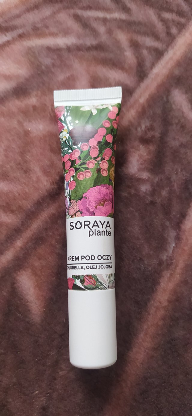 Soraya Naturalnie, Krem pod oczy, Nawilżający, Olej jojoby, Chlorella