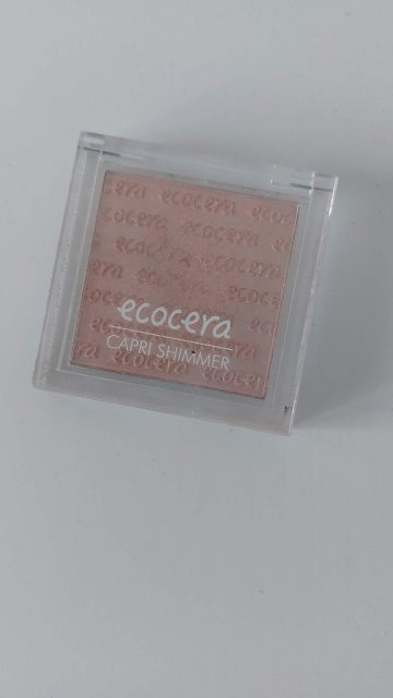 Ecocera Shimmer Powder, Rozświetlacz w pudrze, Capri