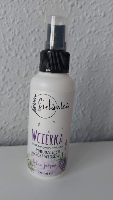 Sielanka Wcierka do skóry głowy i włosów, Pobudzająca wzrost włosów, Leśna jeżyna