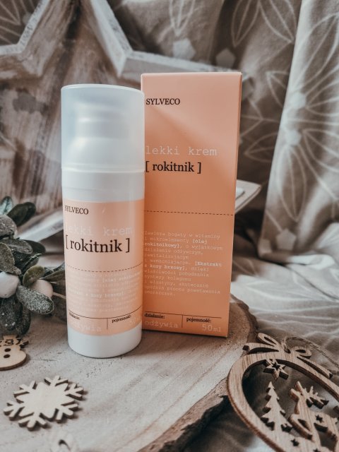 Sylveco Krem do twarzy, Lekki, Rokitnikowy