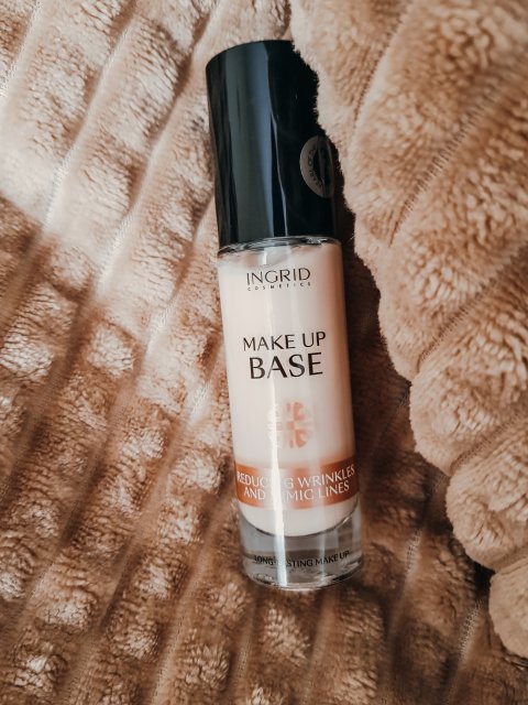 Ingrid Baza pod makijaż, Make-Up Base, Reducing Wrinkles & Mimic Lines, Wypełnia zmarszczki i linie mimiczne