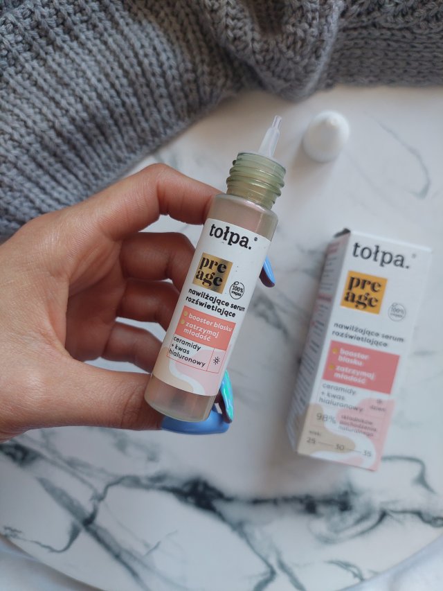 Tołpa Pre Age, Serum do twarzy, Nawilżające, Rozświetlające, Booster blasku, Na dzień