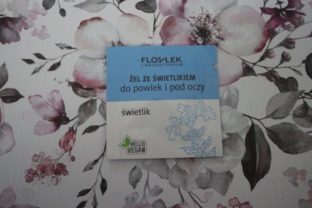 FlosLek Żel pod oczy i na powieki, Ze świetlikiem 