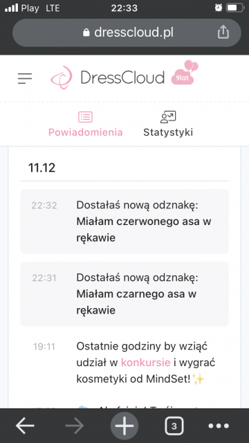 Odznaki DC lista