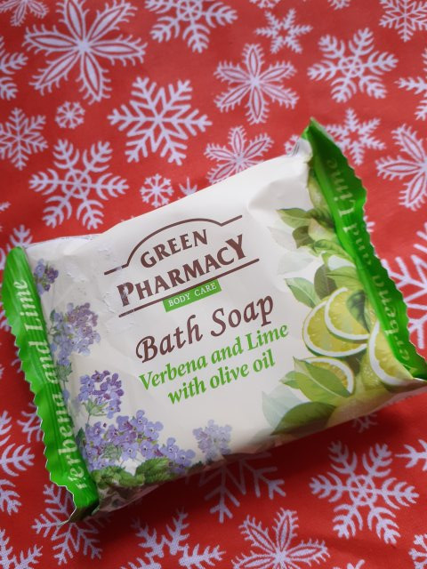 Green Pharmacy Mydło w kostce, Werbena i limonka