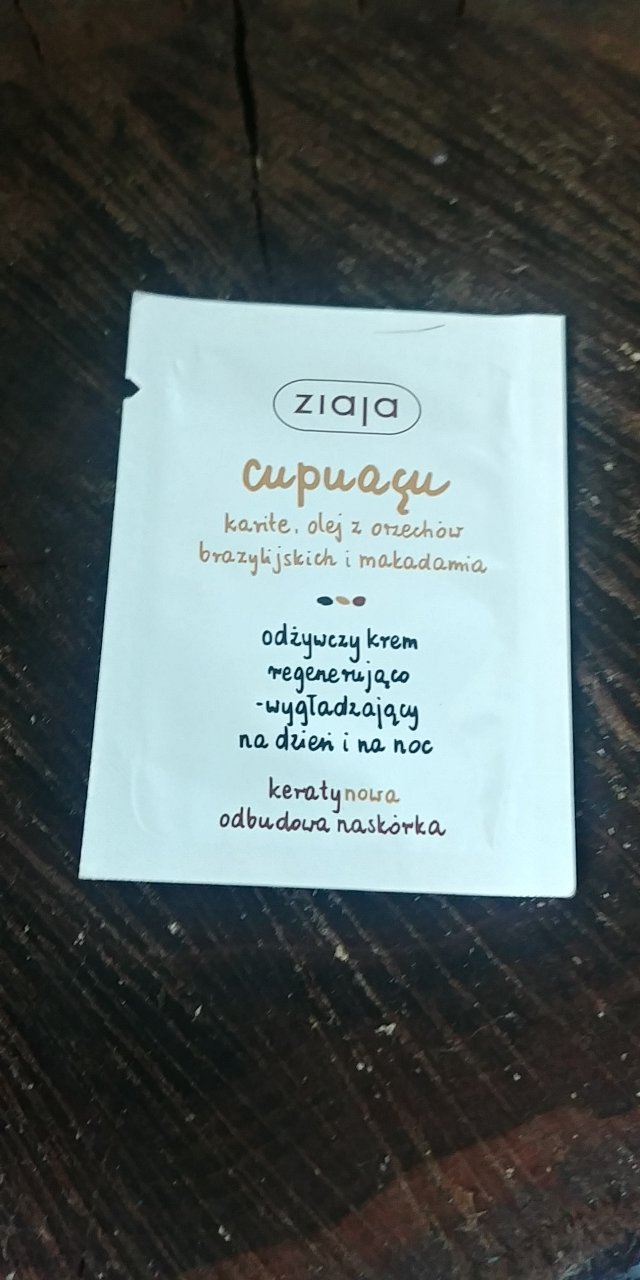 Ziaja Cupuacu, Krem do twarzy, Odżywczy, Na dzień i na noc