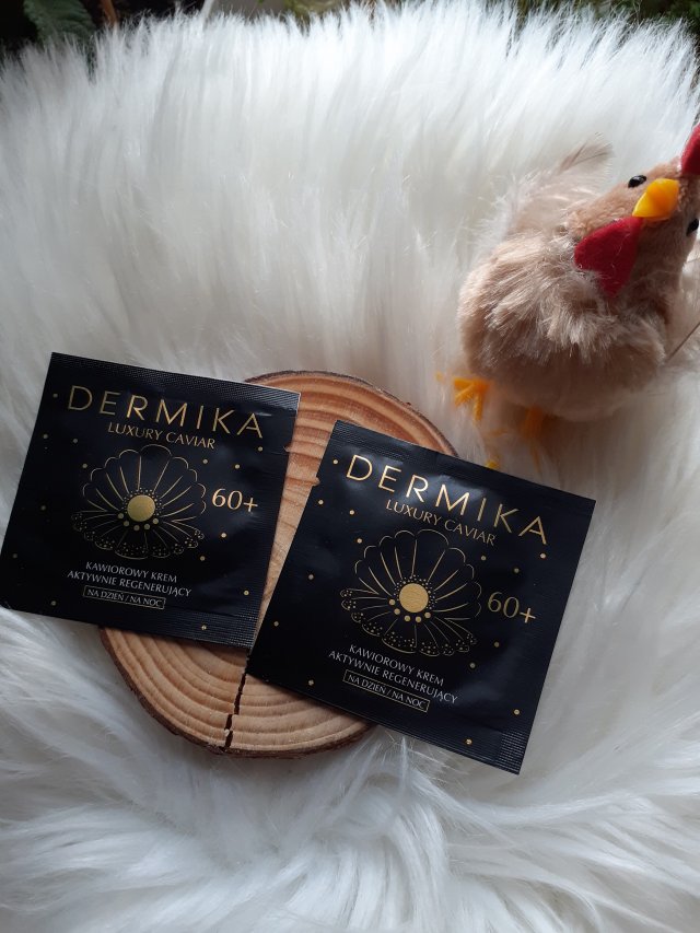 Dermika Luxury Caviar, Krem do twarzy, Kawiorowy, Aktywnie regenerujący, Na dzień i na noc, 60+