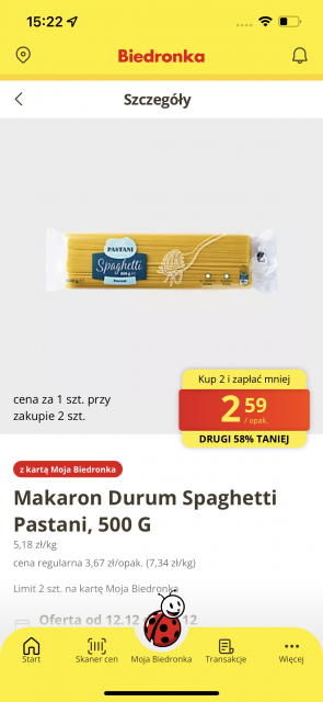 Biedronka Shakeomat