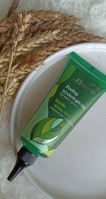 Vis Plantis Element, Peeling do skóry głowy, Trychologiczny, Bazylia + kwasy AHA