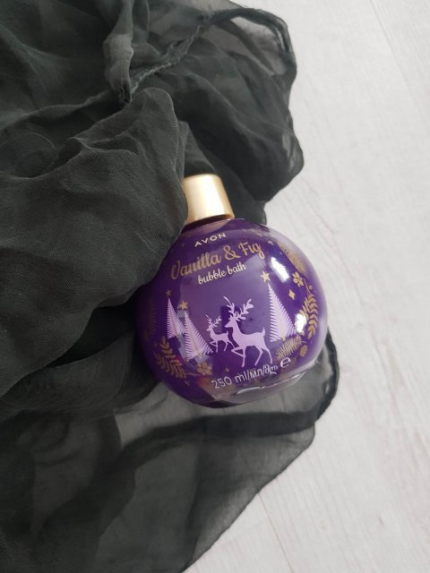Avon Płyn do kąpieli, Vanilla & Fig (Edycja Świąteczna)