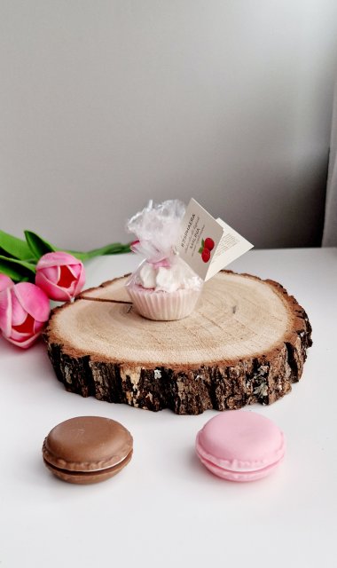 Bosphaera Babeczka do kąpieli, Malina 