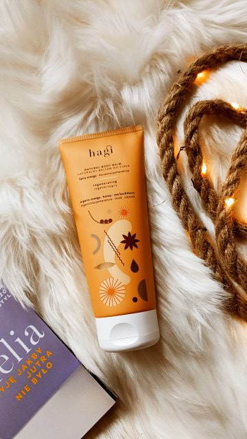 Hagi Cosmetics Balsam do ciała, Naturalny, Regenerujący, Korzenna pomarańcza