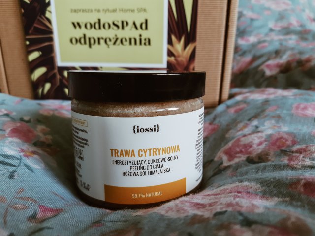 Iossi Peeling do ciała, Energetyzująca trawa cytrynowa
