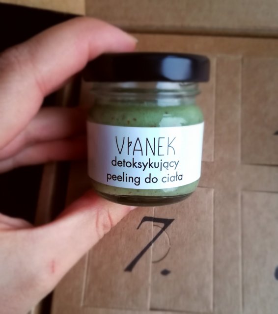 Sylveco Vianek, Peeling do ciała, Seria zielona, Energetyzująco-detoksykujący