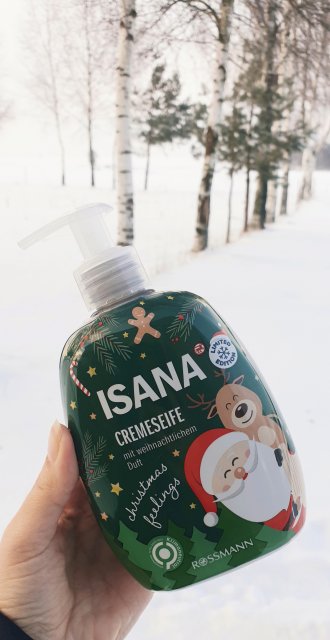 Isana Mydło do rąk w płynie, Christmas Feelings