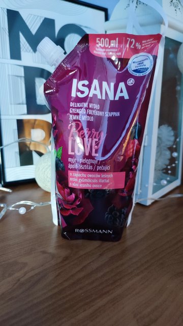 Isana Mydło w płynie, Berry Love 