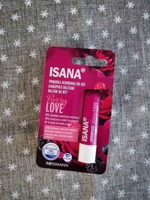 Isana Pomadka ochronna do ust, Berry Love