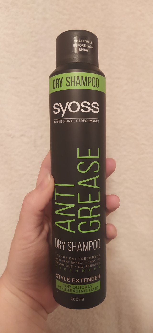Syoss Professional Performance, Suchy szampon do włosów, Anti Grease Dry Shampoo