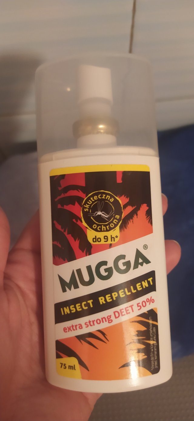 Mugga Spray na komary i kleszcze, 50%