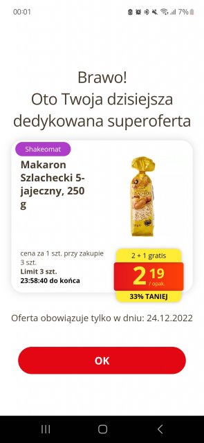 Biedronka Shakeomat