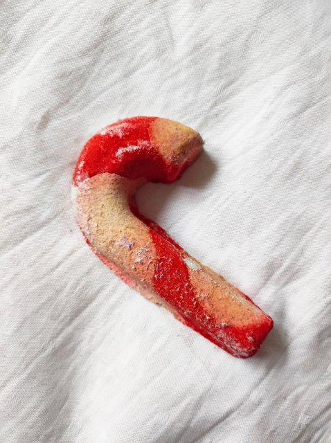 LUSH Kostka do kąpieli, Bubble Bar, Candy Cane