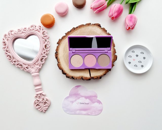 Colour Junika Paleta do twarzy, Trio Face Palette, Ice Princess