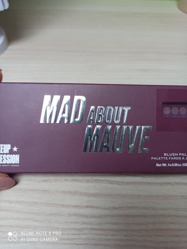 Makeup Obsession Paleta róży, Mad about mauve