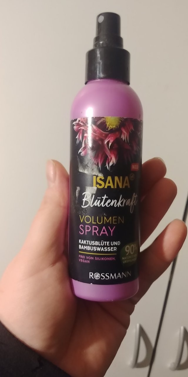 Isana spray zwiekszajacy objętość włosów