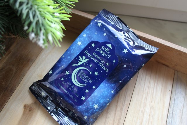 Selfie Project Chusteczki do demakijażu, Sleeping Beauty, Make-Up Remover Wipes, D-Panthenol & Lavender