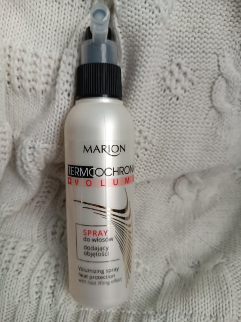 Marion Termoochrona, Ochrona & Uniesienie włosów u nasady, Spray do włosów, Dodający objętości