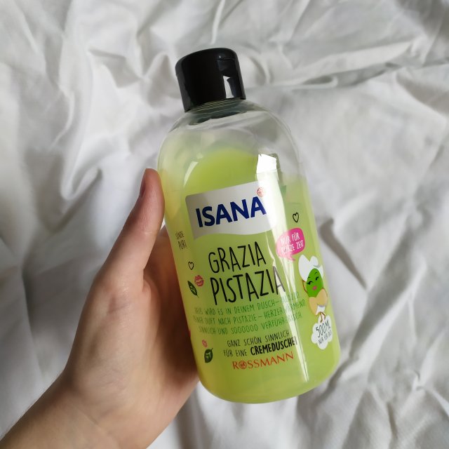 Isana Żel pod prysznic, Grazia Pistazia