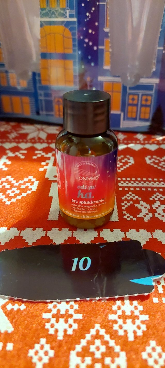 OnlyBio Hair Balance, Odżywka do włosów, Bez spłukiwania, Ekstrakt z akacji i olej brolułowy