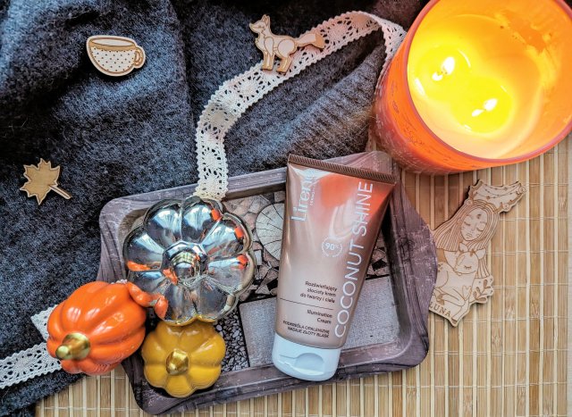 Lirene Dermoprogram, Coconut Shine, Krem do twarzy i ciała, Rozświetlający, Złocisty
