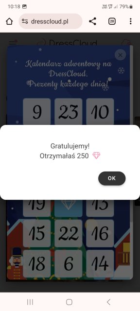 ❄️ Kalendarz Adwentowy Dresscloud 2023 ❄️