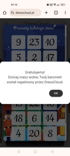 ❄️ Kalendarz Adwentowy Dresscloud 2023 ❄️