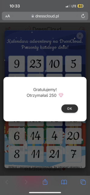 ❄️ Kalendarz Adwentowy Dresscloud 2023 ❄️