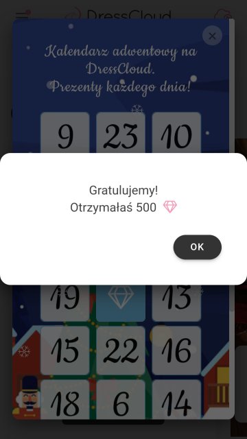 ❄️ Kalendarz Adwentowy Dresscloud 2023 ❄️