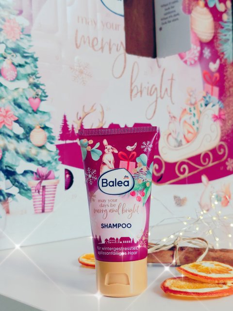 Balea Szampon do włosów z rozdwajającymi się końcówkami, May Your Days Be Marry And Bright