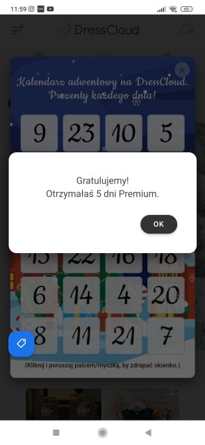 ❄️ Kalendarz Adwentowy Dresscloud 2023 ❄️