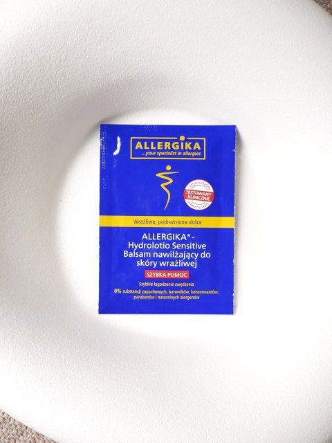 Allergika Balsam do ciała, Hydrolotio Sensitive, Nawilżający, Do skóry wrażliwej, Szybka pomoc
