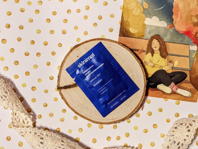 skinimal Serum do twarzy, Intensywne, Przeciwstarzeniowe, retinol 2% i skwalan, Na noc