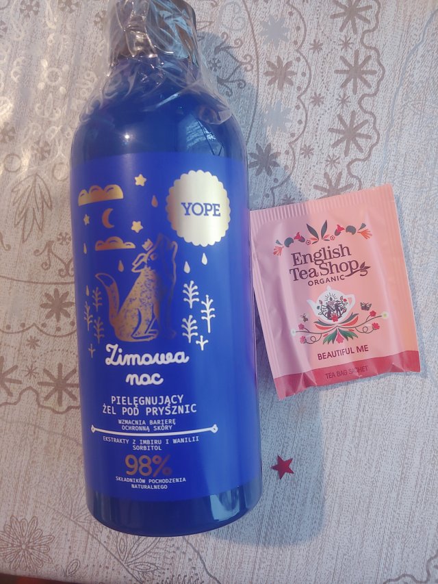YOPE Żel pod prysznic, Zimowa Noc