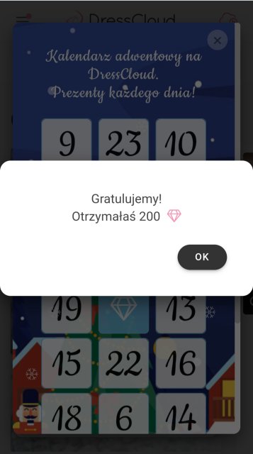 ❄️ Kalendarz Adwentowy Dresscloud 2023 ❄️