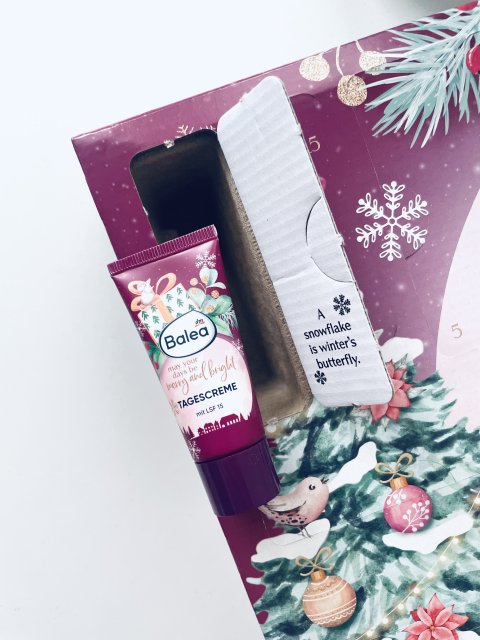 Balea Krem do twarzy na dzień z SPF 15, May Your Days Be Marry And Bright